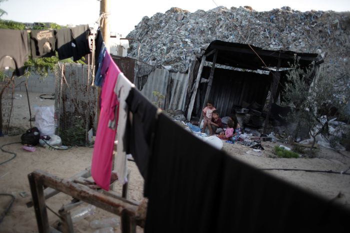 Трущобы беженцев в Секторе Газа