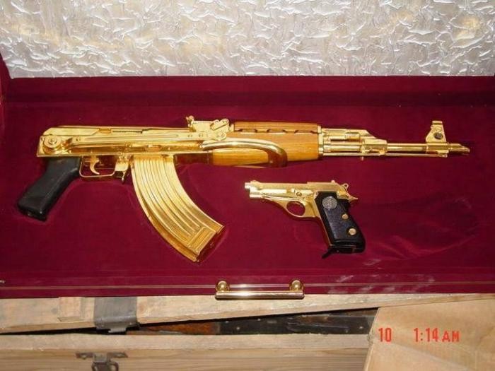 Золотое оружие Саддама Хусейна
