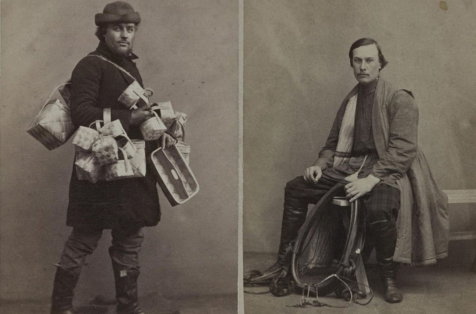 Как выглядели россияне разных профессий в 19 веке