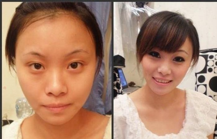 Азиатки и магия макияжа
