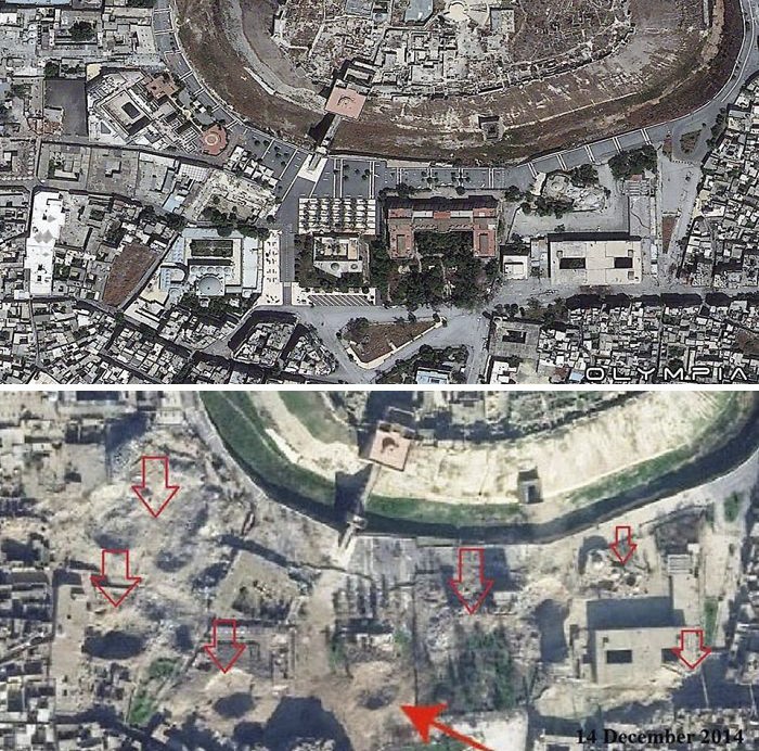 Крупнейший город Сирии Алеппо до войны и сейчас