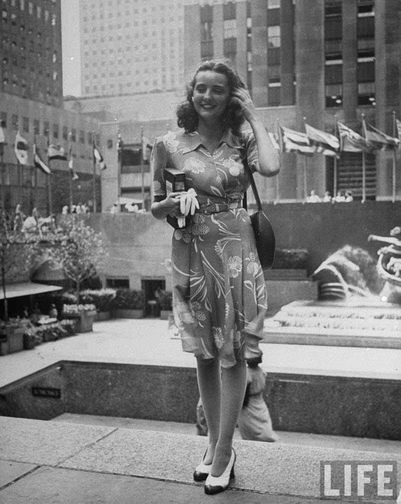 Винтажные красотки Нью-Йорка 1940-х