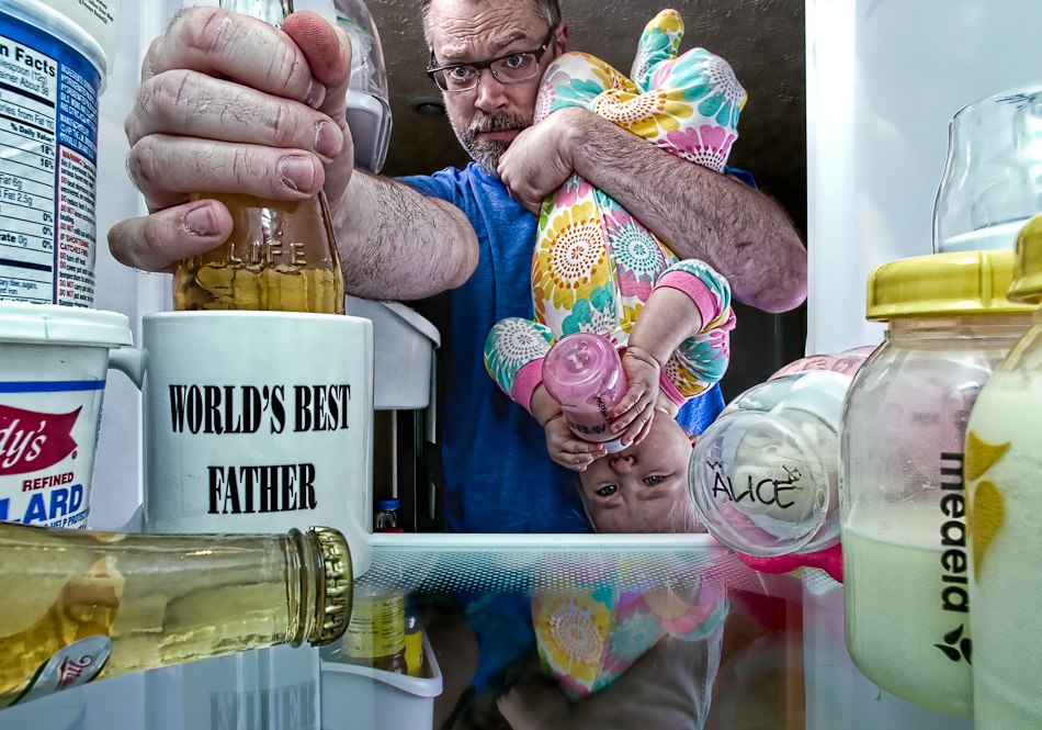 Лучший папа в мире - фотопроект Дэйва Энглдау