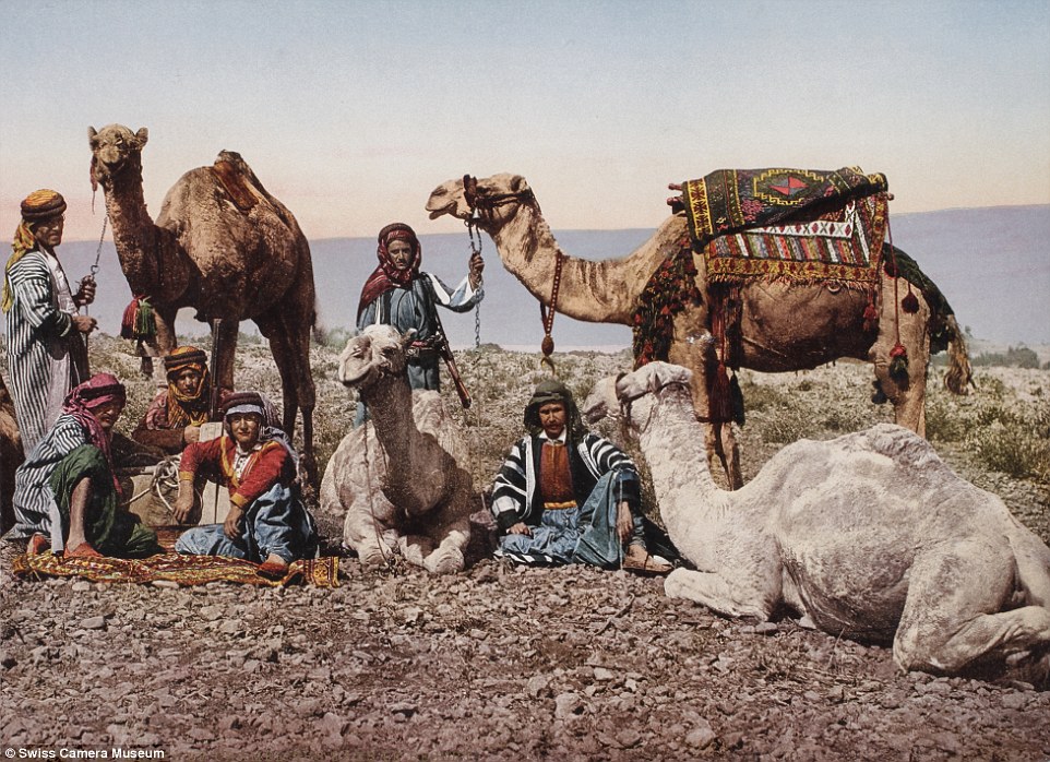 Цветные фотографии главных туристических мест конца XIX века