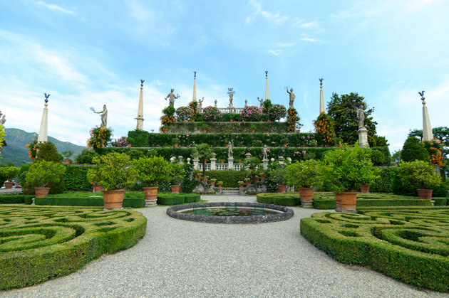Самые красивые сады Италии