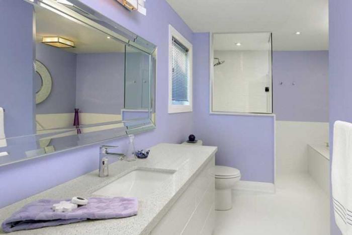 Яркие и красочные ванные комнаты