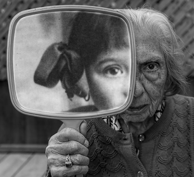 91-летняя женщина стала фотомоделью