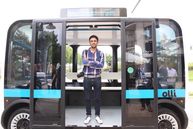 В США представили автобус, напечатанный на 3D-принтере
