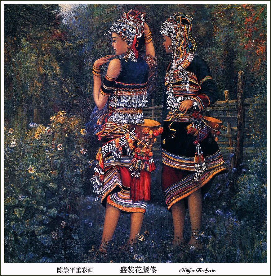 Красивые разноцветные картины от художника Чена Чонга Пинга