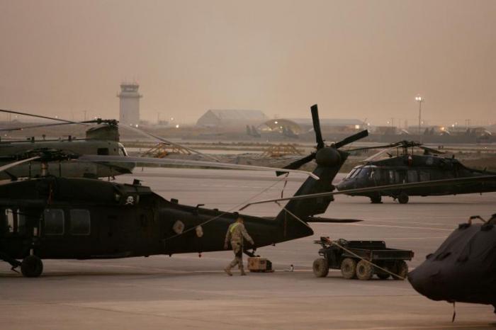 Повседневная жизнь на базе ВВС США в Афганистане