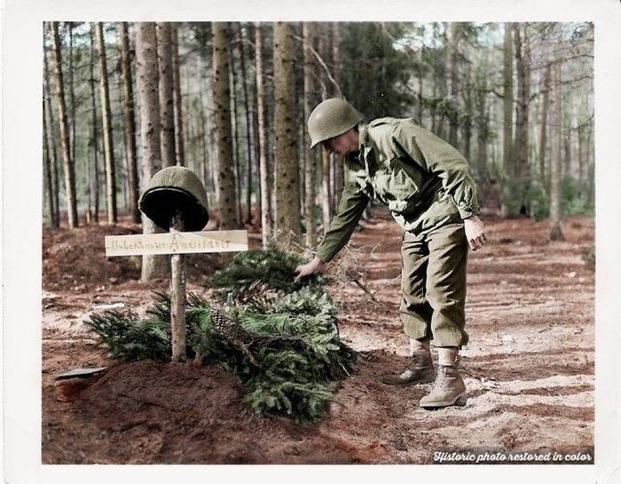 Цветные фотографии времен Второй мировой войны