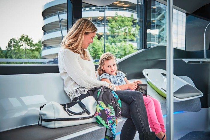 Автобус будущего от Mercedes-Benz