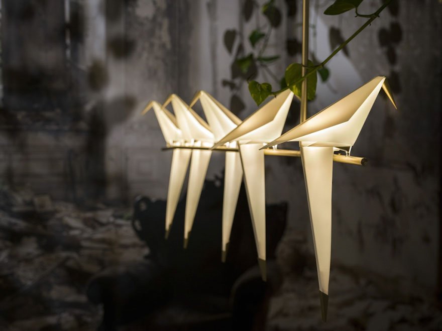 Лампы в виде оригами от Умута Ямаджа