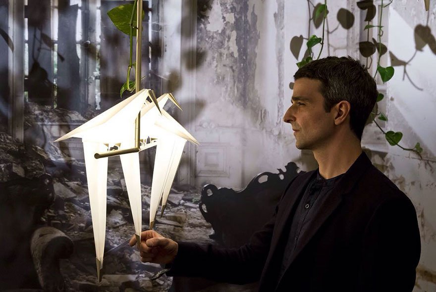 Лампы в виде оригами от Умута Ямаджа