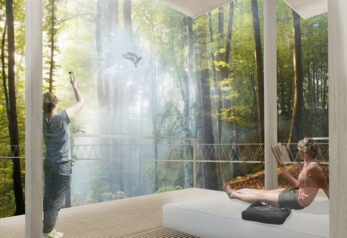 Отель будущего с летающими комнатами