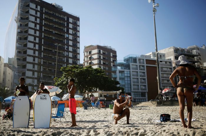 Пляжная жизнь Рио-де-Жанейро