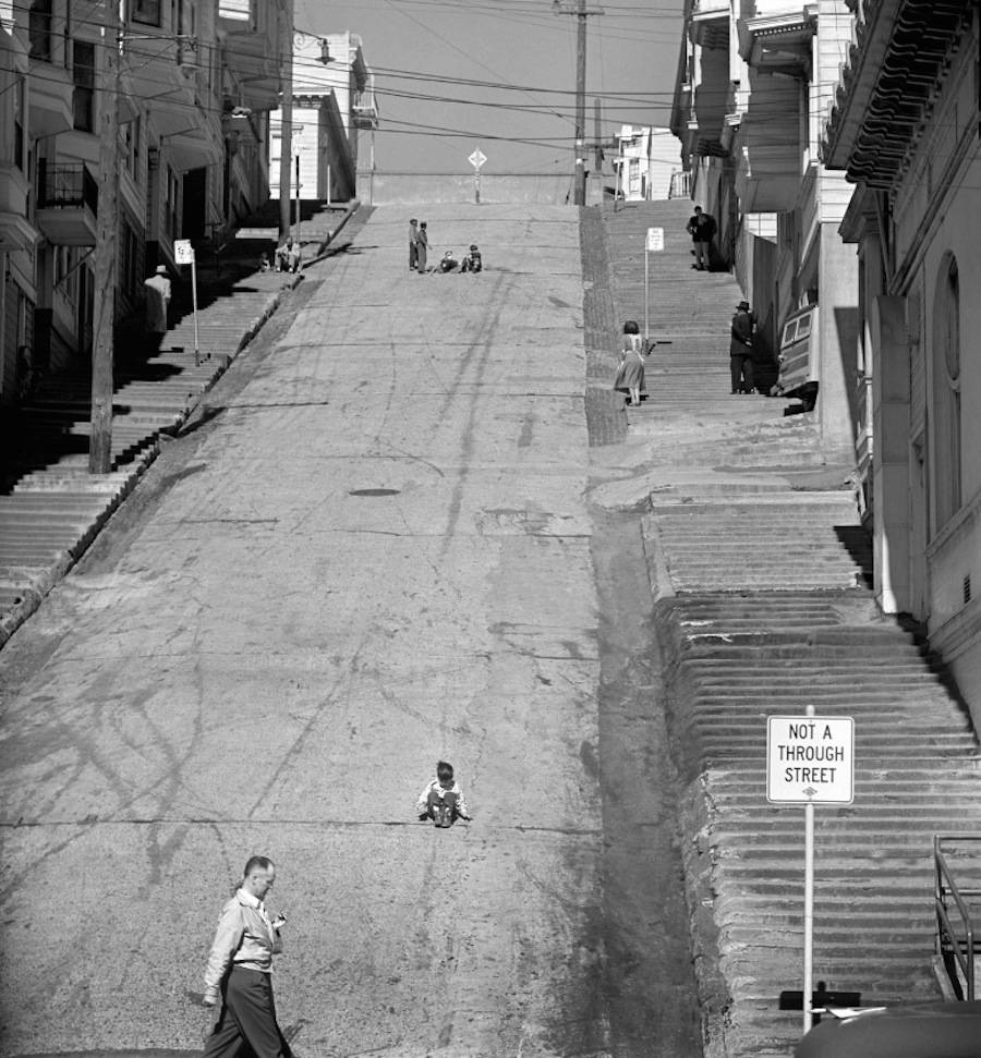 Сан-Франциско в 1940-50 годах в объективе фотографа Фреда Лиона