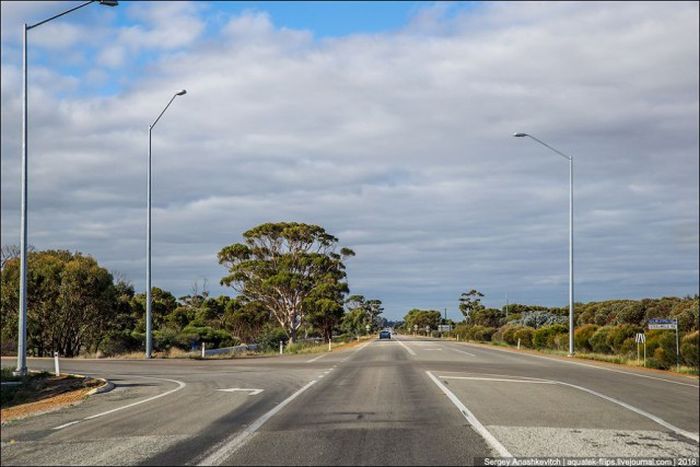 Идеальные австралийские дороги
