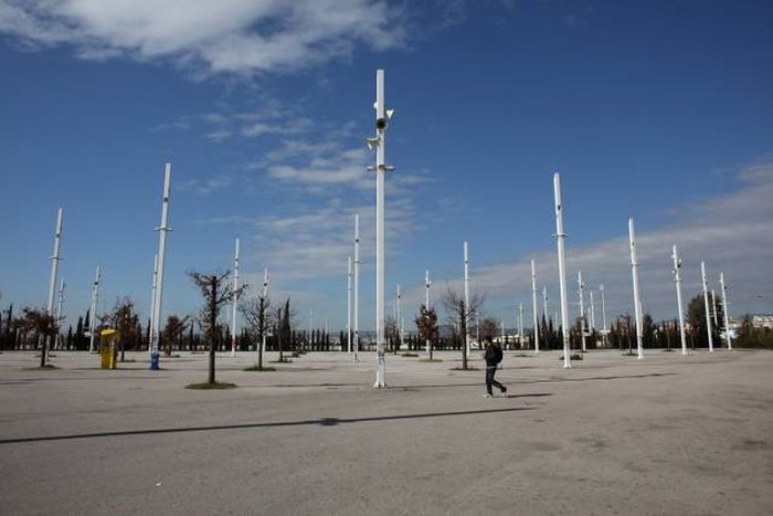 Олимпийская деревня в Афинах спустя 12 лет после Олимпиады