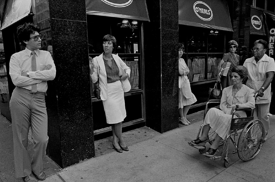 Чёрно-белые фотографии Нью-Йорка в 1980-е от Ричарда Сандлера