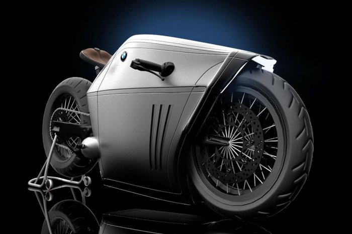 Футуристический концепт мотоцикла BMW Radical Concept