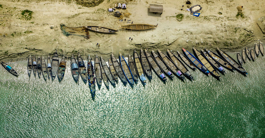 Красоты Бангладеша с высоты птичьего полета