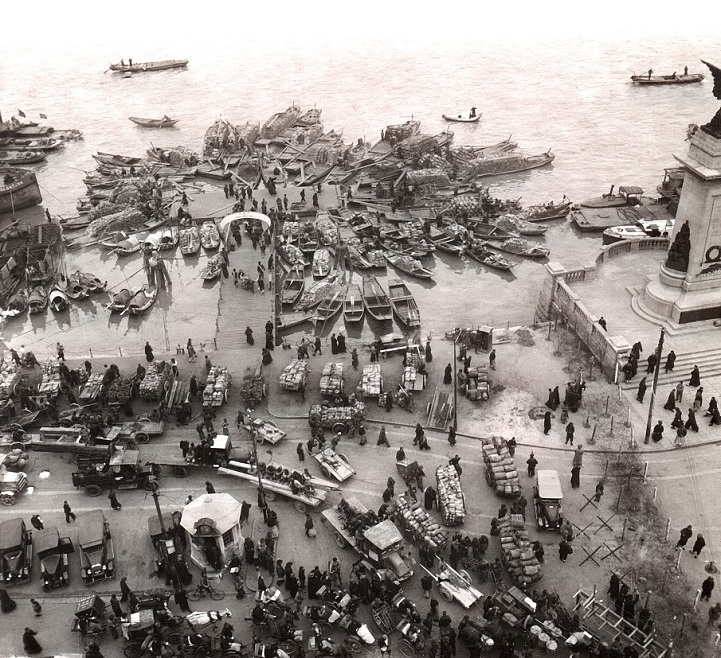 Шанхай 1930-х годов на черно-белых фотографиях