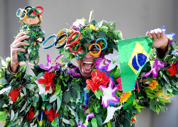 Яркие и необычные болельщики на Олимпиаде в Рио