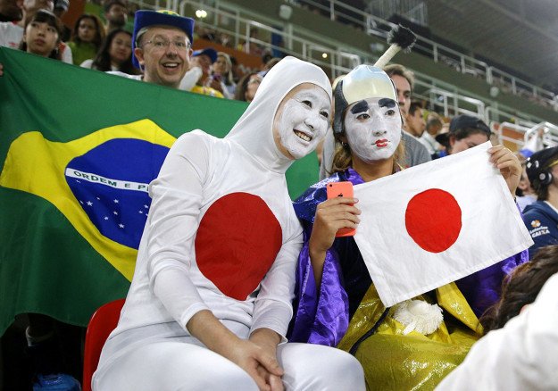 Яркие и необычные болельщики на Олимпиаде в Рио