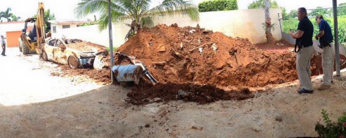 В Пуэрто-Рико пенсионер закопал Lexus, чтобы получить страховку