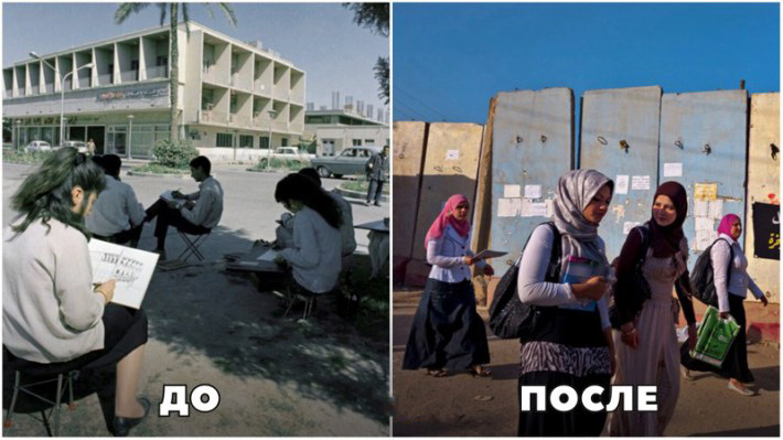 15 фото из восточных стран до и после исламской революции