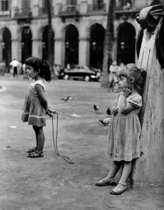 Бедный квартал Барселоны в начале второй половины XX века