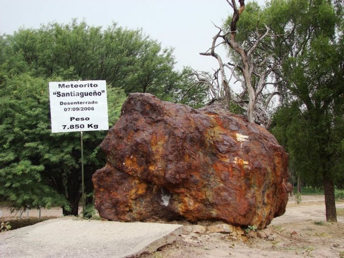 Метеоритное поле в Аргентине