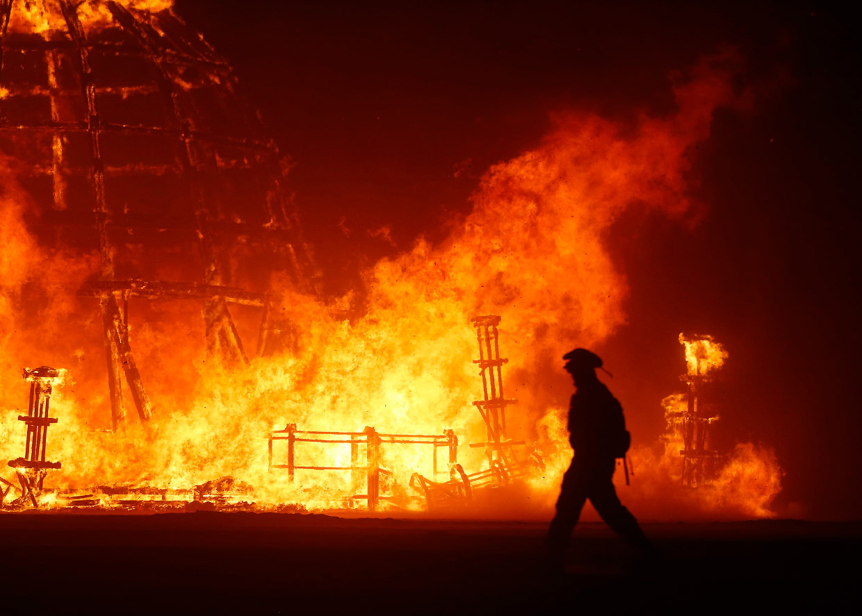 Фестиваль Burning Man 2016 в Неваде