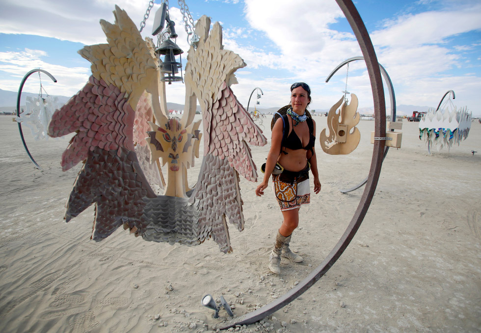 Фестиваль Burning Man 2016 в Неваде
