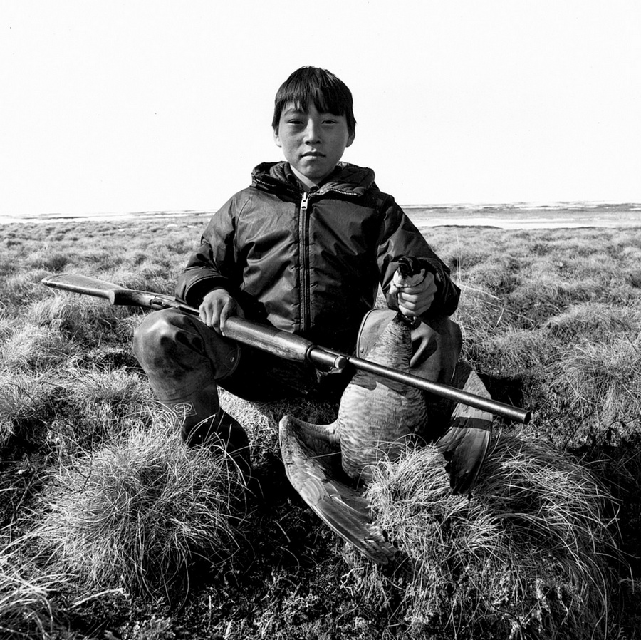 Жизнь в эскимосских деревнях Аляски, фотограф Алекс Харрис