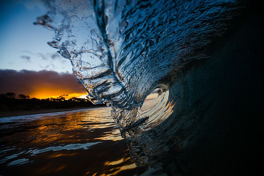 Морские волны от фотографа Мэтта Бургесса