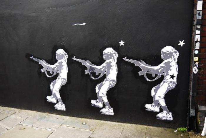 Граффити Лондона как часть городской культуры