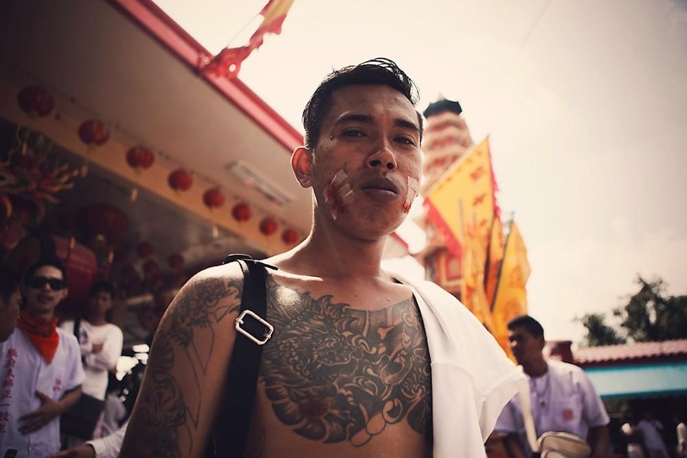 Кровавый вегетарианский фестиваль в Таиланде