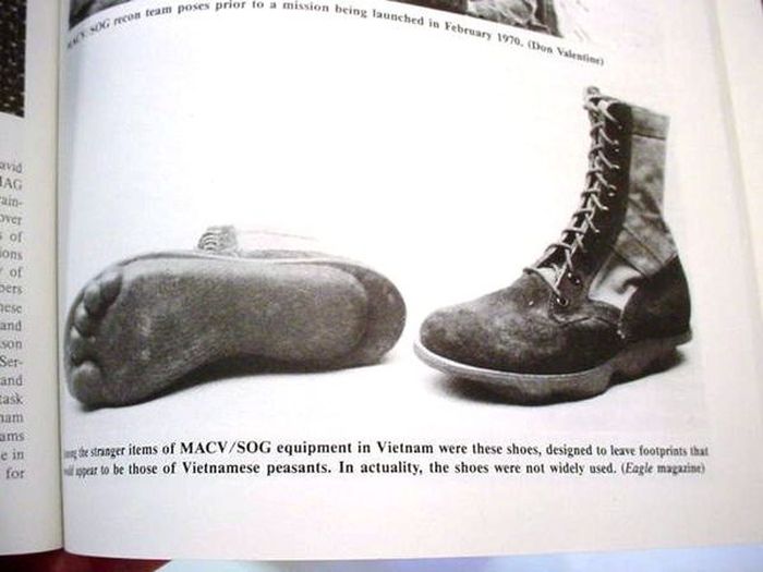 Ботинки американского спецназа в годы войны во Вьетнаме