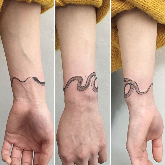 Минималистичные татуировки от Hongdam