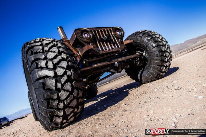 Постапокалиптический хот-род на базе Jeep Willy 1947 года