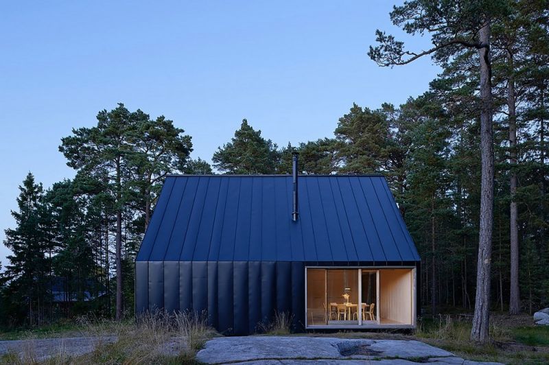 Дом с видом на море в Швеции