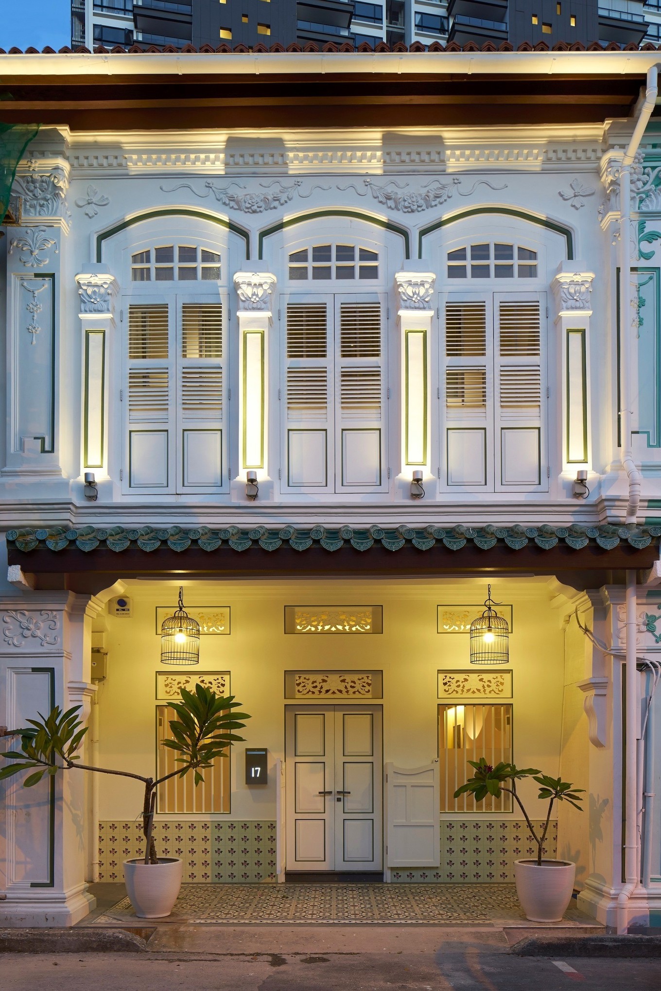 Реставрация дома начала XX века в Сингапуре