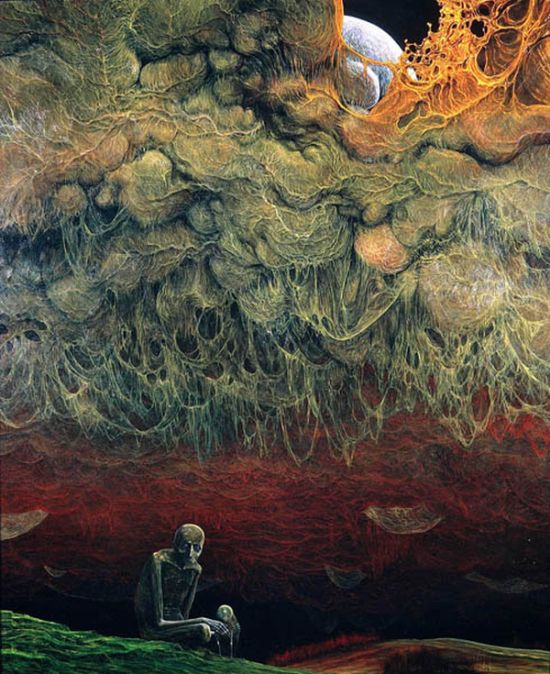 Мрачные картины Здзислава Бексиньского