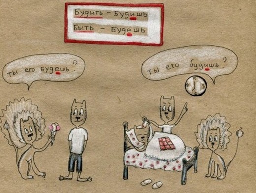 Правила русского языка с котами