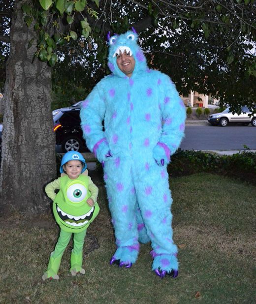 Отцы и дочери приготовили удивительные костюмы к Хэллоуину