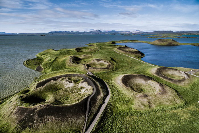 Исландия с высоты в фотографиях Якуба Поломски