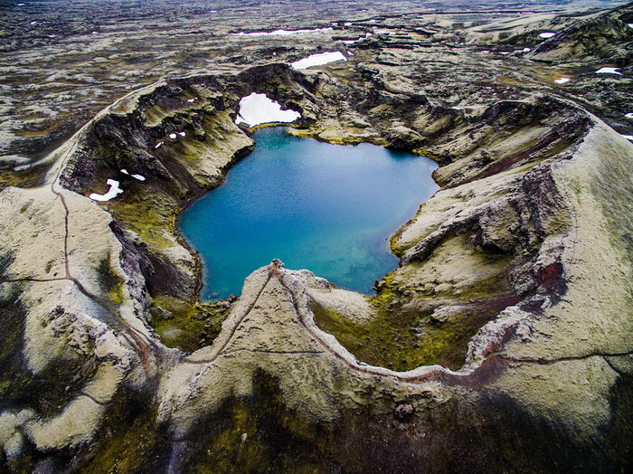 Исландия с высоты в фотографиях Якуба Поломски