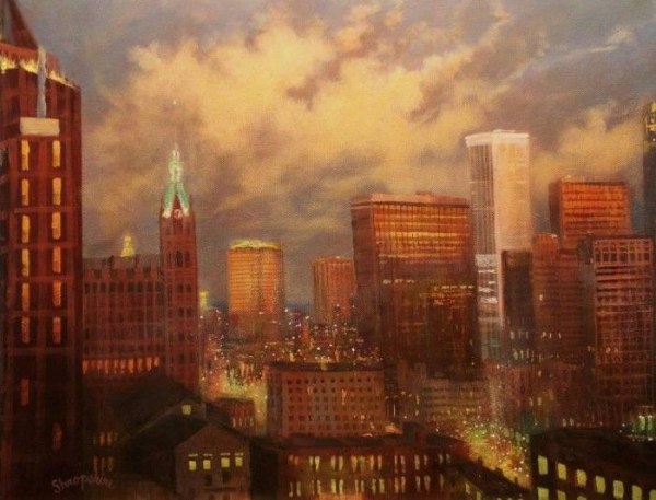 Американский художник-импрессионист Том Шропшир